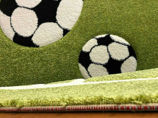 Koulis Carpets Kids Synthetic Rug 6333Α Football 70x150cm 13mm