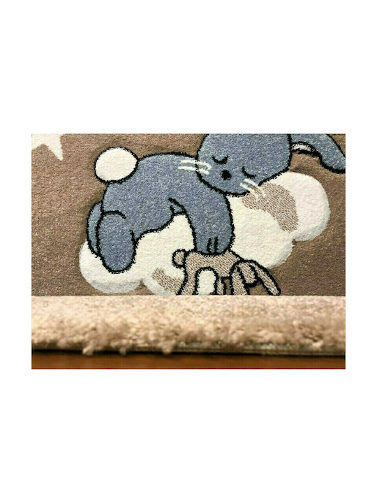 Koulis Carpets Kids Synthetic Rug 1366A Clouds 133x190cm 13mm