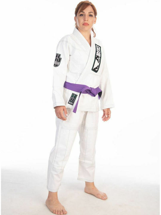 Bad Boy SAI GI Γυναικεία Στολή Brazilian Jiu Jitsu Λευκή