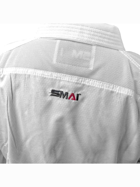 SMAI Pro Fighter Kumite GI Men's Karate Uniform White