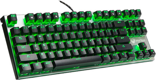 Meetion MK04 Gaming Μηχανικό Πληκτρολόγιο Tenkeyless με Custom Blue διακόπτες και RGB φωτισμό (Αγγλικό US)