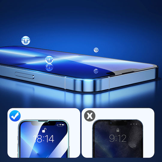 Joyroom Mounting Kit Tempered Glass (iPhone 14 Plus / 13 Pro Max)
