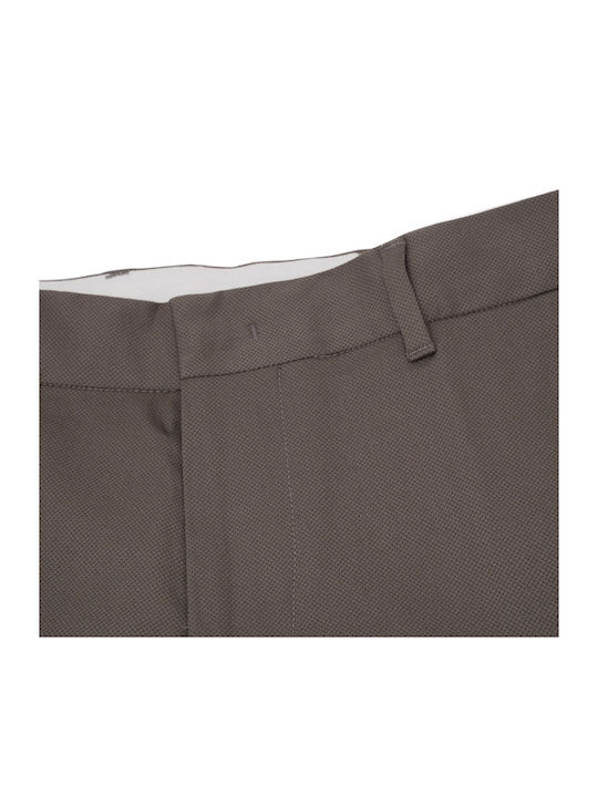 Trousers Chino Elastic Brown