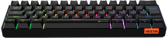 Meetion MK005 Gaming Mechanical Keyboard 60% with Outemu Blue switches and RGB lighting (English US)