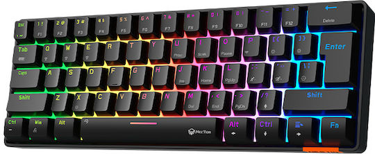 Meetion MK005 Gaming Mechanical Keyboard 60% with Outemu Blue switches and RGB lighting (English US)