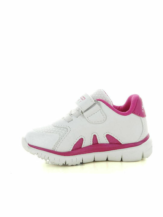 Παιδικά Sneakers με Σκρατς Λευκά
