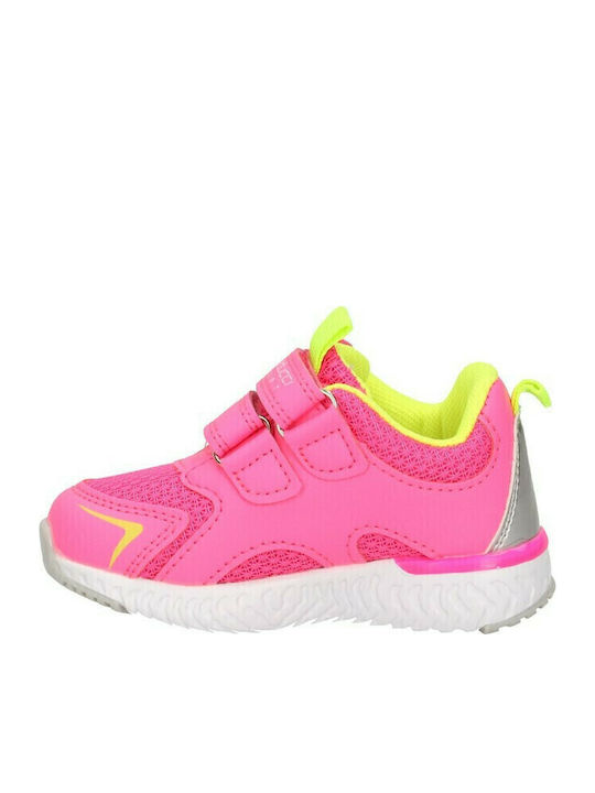 Παιδικά Sneakers με Σκρατς Φούξια