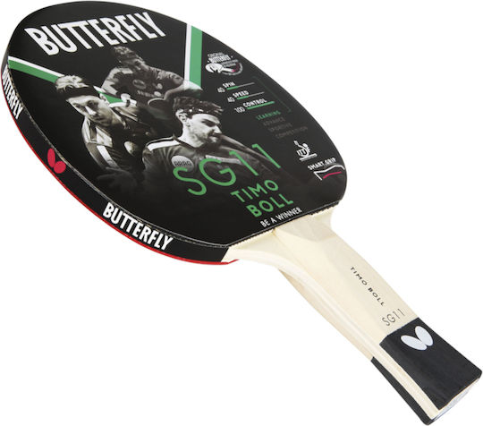 Butterfly Timo Boll Rachetă Ping Pong pentru Jucători Începători