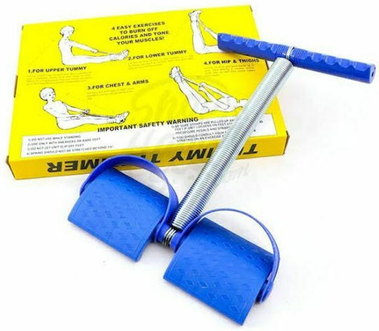 Factory Tummy Trimmer 81003TTR00CL Abdominal Trainer Blue with Resistance Bands