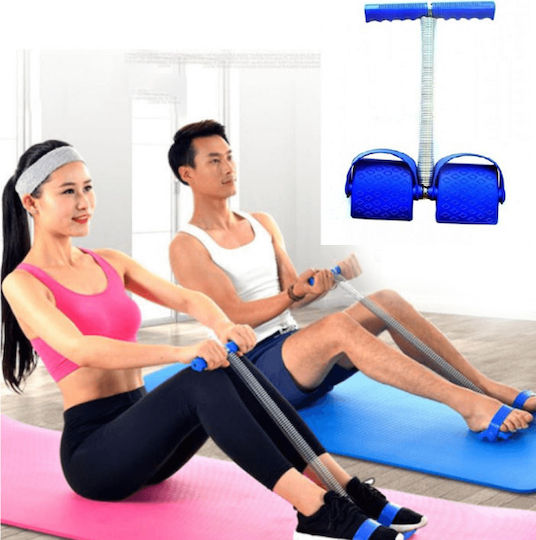 Factory Tummy Trimmer 81003TTR00CL Abdominal Trainer Blue with Resistance Bands