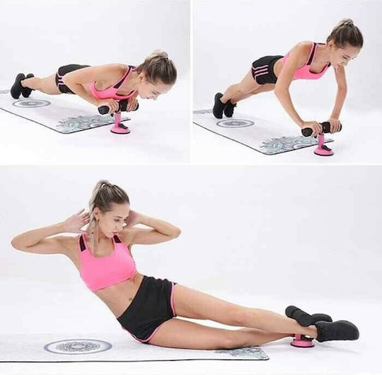 WTD-1002 Asistent Sit Up Negru Cupa de aspirație