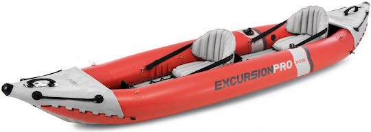 Intex Excursion Pro 68309 Inflatable Fishing Kayak 2 People Red
