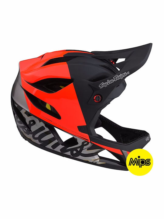Troy Lee Designs Stage Full Face Κράνος Ποδηλάτου Βουνού / Downhill Nova Glo Red Troy Lee Designs Stage Full Face Κράνος Ποδηλάτου Βουνού / Downhill Nova Glo Red