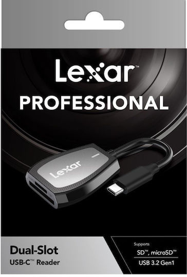 Lexar Card Reader Type-C για SD/microSD