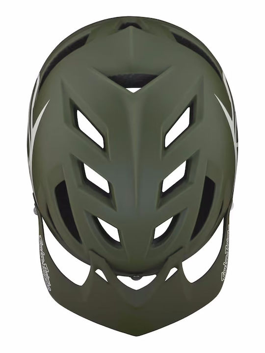 Troy Lee Designs A1 Каска за колоездене Mountain Зелен