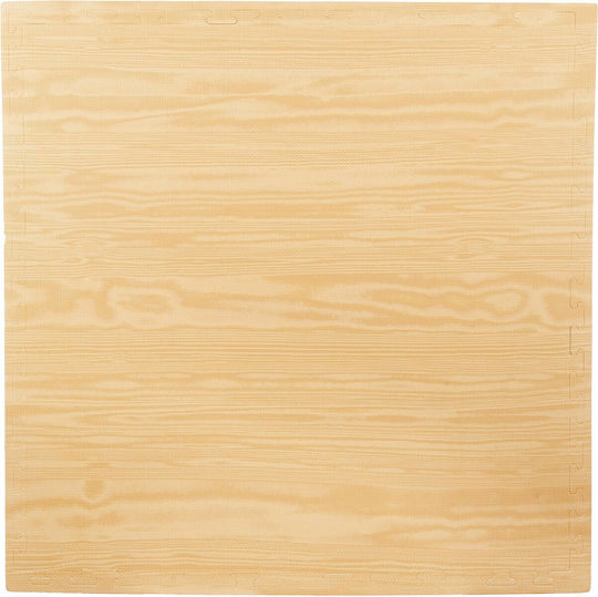 AMILA Δάπεδο Παζλ Γυμναστηρίου Καφέ 100x100x2cm 1τμχ