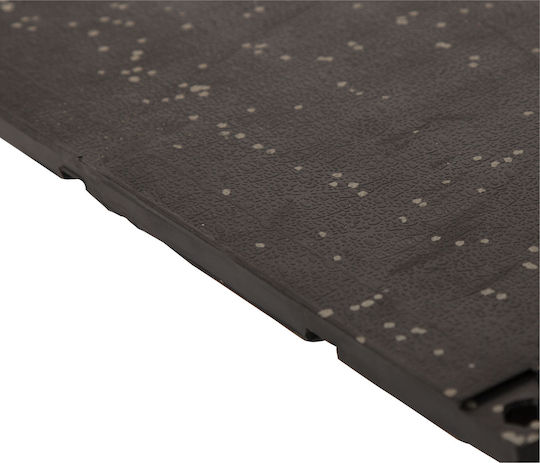 AMILA Boden Bodenbelag für Turnhallengeräte Fitnessstudio Gray 100x100x1.5cm 1Stück
