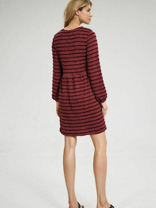 Figl Mini Rochie Burgundy