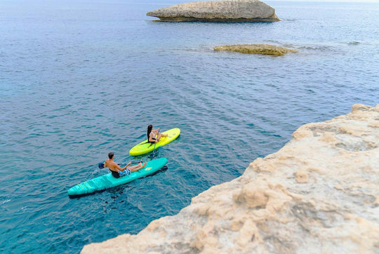 Aquatone Wave 10.6" Inflatable SUP Board with Length 3.2m Green