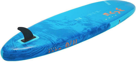 Aquatone Wave Plus 11.0" Φουσκωτή Σανίδα SUP με Μήκος 3.35m Μπλε