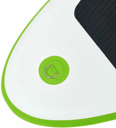 vidaXL Φουσκωτή Σανίδα SUP με Μήκος 3.3m Λευκή SUP Σετ με Πανί