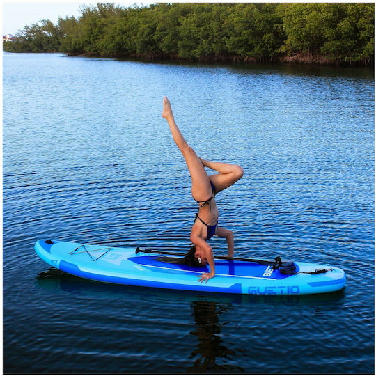 Guetio Float Φουσκωτή Σανίδα SUP με Μήκος 3.2m Μπλε
