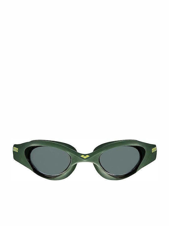 Arena The One Swimming Goggles For Adults With Anti-Glare Lenses Green