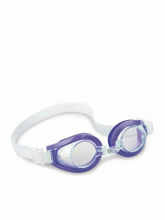 Intex Play Swimming Goggles Kids Transparent/Purple Purple