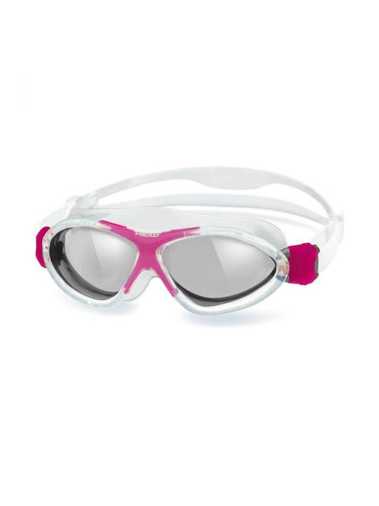 Head Monster Schwimmbrillen Kinder mit Antibeschlaglinsen Transparent/Rosa Transparent