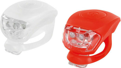 Front Bicycle Light 2 Red LED