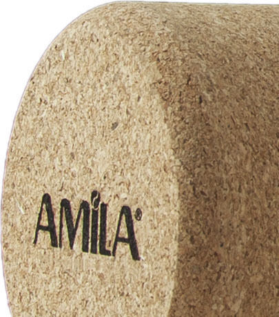 AMILA Κύλινδρος Μασάζ Μπεζ 30cm