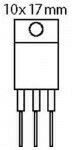 IRF540N Mosfet N-Channel 33A Tranzistor