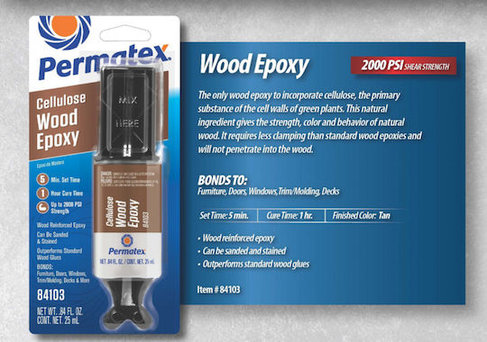 Permatex Cellulose Wood Epoxid 25ml 1Stück