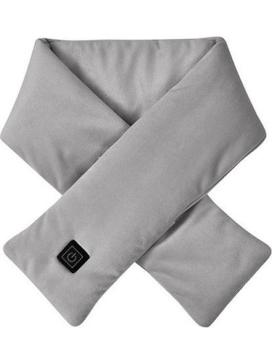 Fular Electric Încălzitor Fular bărbați Fleece Gri