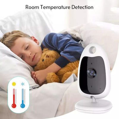 Andowl Wireless Baby Monitor with Camera & Screen 2" with Two-Way Audio & Lullabies