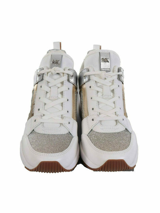 Michael Kors Georgie Γυναικεία Sneakers Ασημί