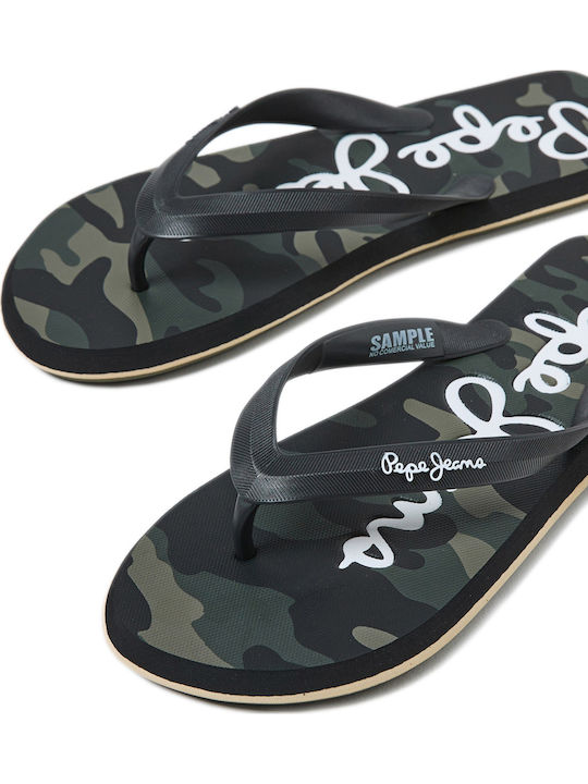Whale Ανδρικά Flip Flops Χακί