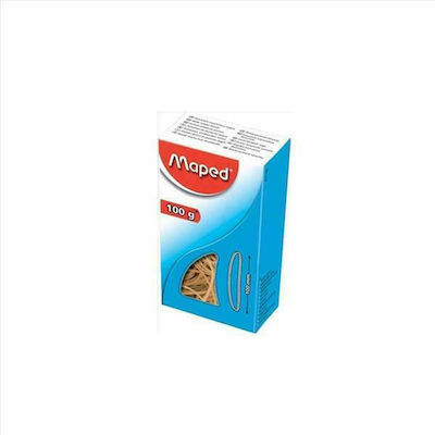 Maped Rubber Band Narrow Brown Ø100mm 100gr