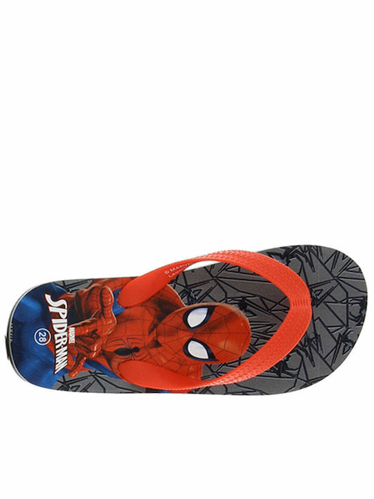 Disney Kinder Flip Flops Spider-Man Schwarze