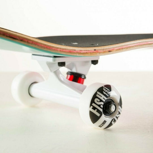 Fish Skateboards Elegant 31" 8" Complete Shortboard Πολύχρωμο