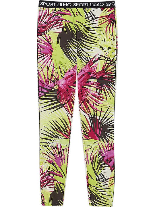Women's Cropped Legging High Waisted Yellow