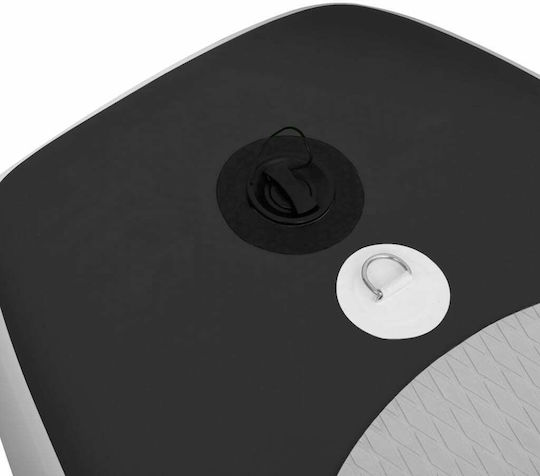 vidaXL Φουσκωτή Σανίδα SUP με Μήκος 3m Μαύρη