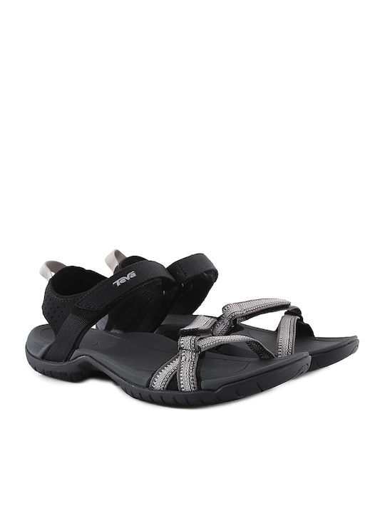Verra Women's Flat Sandals Sporty in Black Color