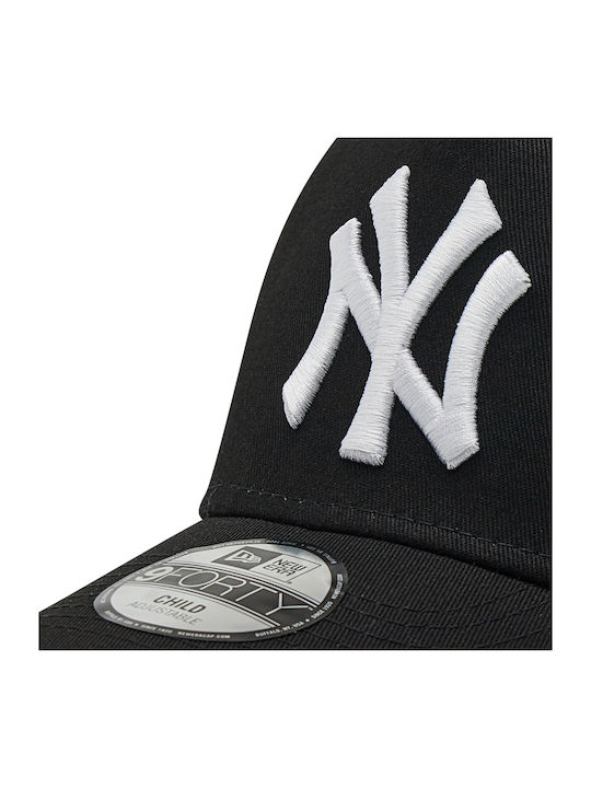 New Era Kids' Hat Jockey Fabric New York Yankees Black