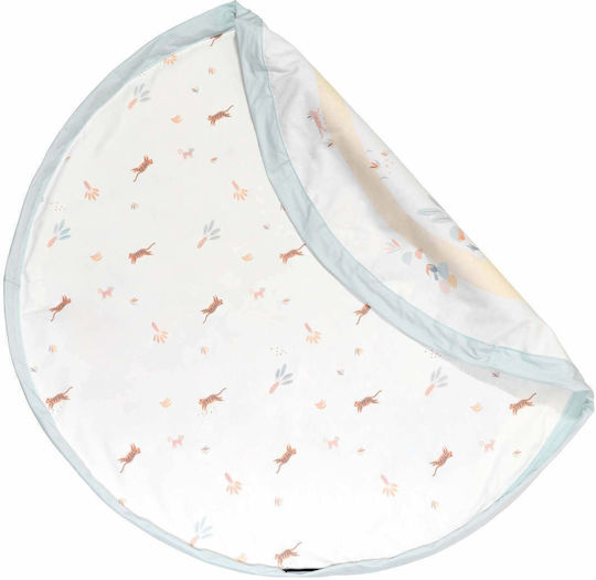 Play&go Jungle Детски Килими Бял 140x140см