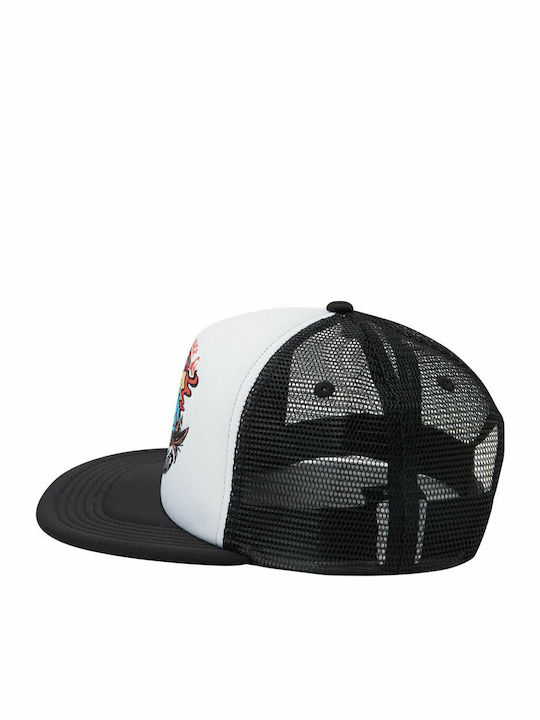 Quiksilver Kids' Hat Jockey Fabric Youth Hard Shred Black