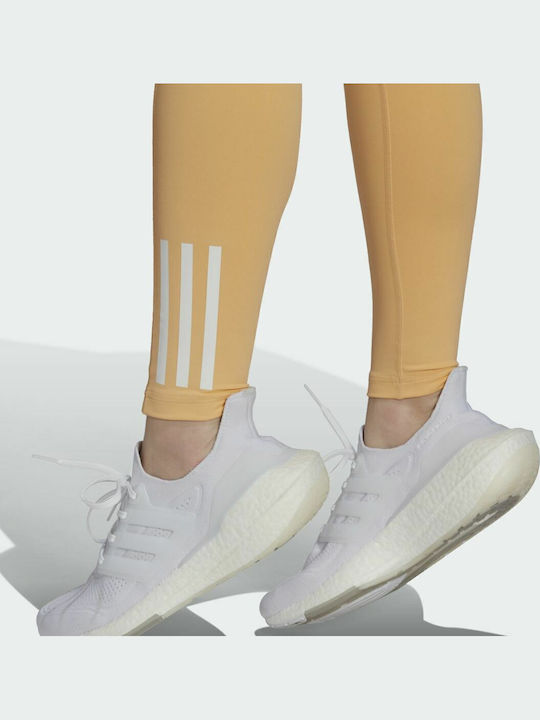 Hyperglam Schulung Frauen Lang Leggings Hochgeschnitten Pulse Amber