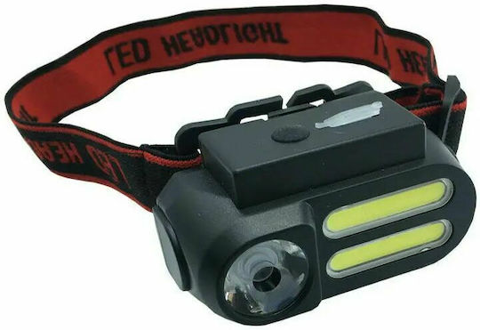 Rechargeable Headlamp LED Dual Function with Maximum Brightness 650lm BL-611 Black