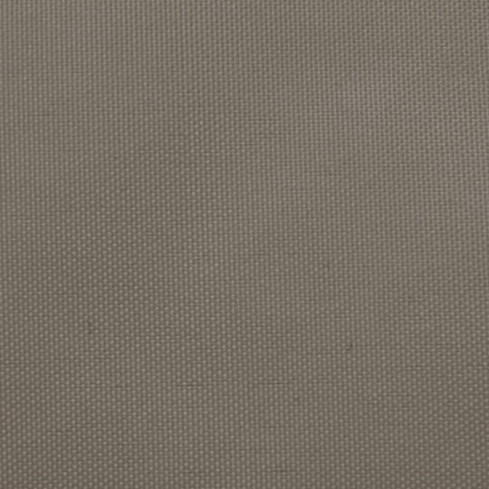vidaXL Rectangular Umbrela Sail Bej Cu cerc & cu strat PU 2x5m confecționat din țesătură Oxford