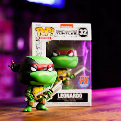 Funko Pop! Comics: Teenage Mutant Ninja Turtles - Leonardo 32 Special  Edition (PX Exclusive)